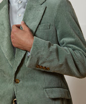 Italian Wide Wale Corduroy Single Breasted Wythe Suit
