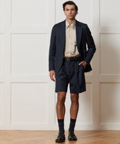 Italian Cavalry Twill Madison Short Suit