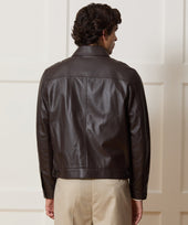 Boxy Italian Leather Jacket