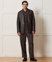 Italian Leather Sport Coat