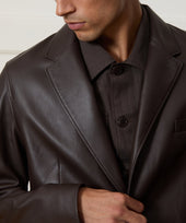 Italian Leather Sport Coat