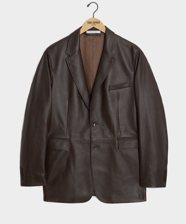 Italian Leather Sport Coat