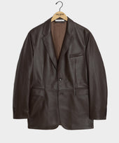 Italian Leather Sport Coat