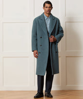 Italian Wool Alpaca Spectator Coat