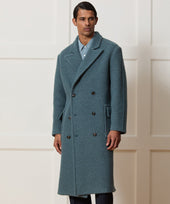 Italian Wool Alpaca Spectator Coat