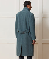 Italian Wool Alpaca Spectator Coat