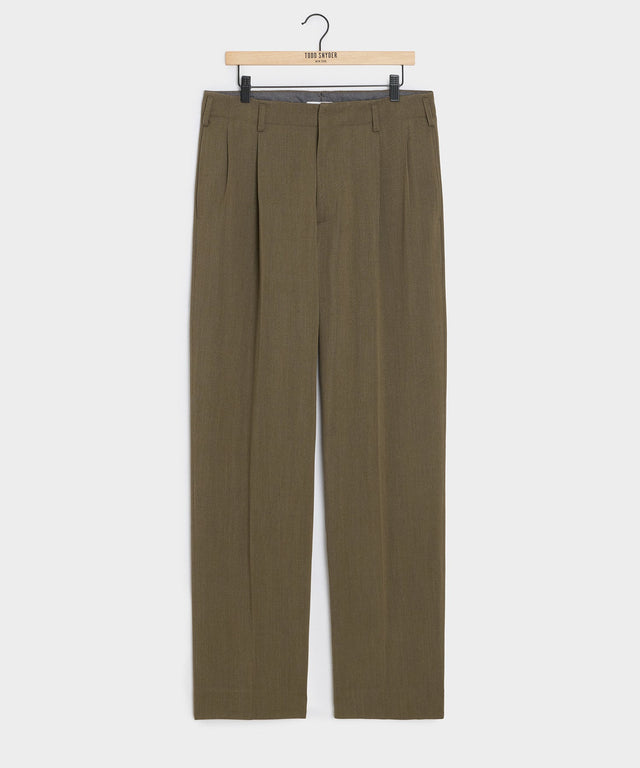 Italian Cavalry Twill Hollywood Trouser