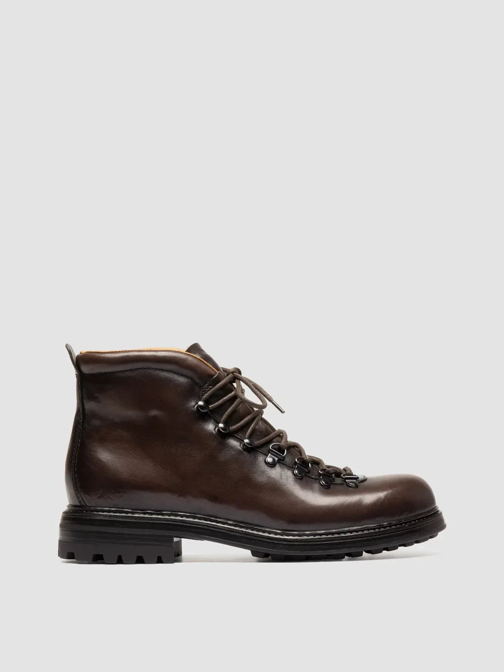 3164 07 Leather Lace Up Boots