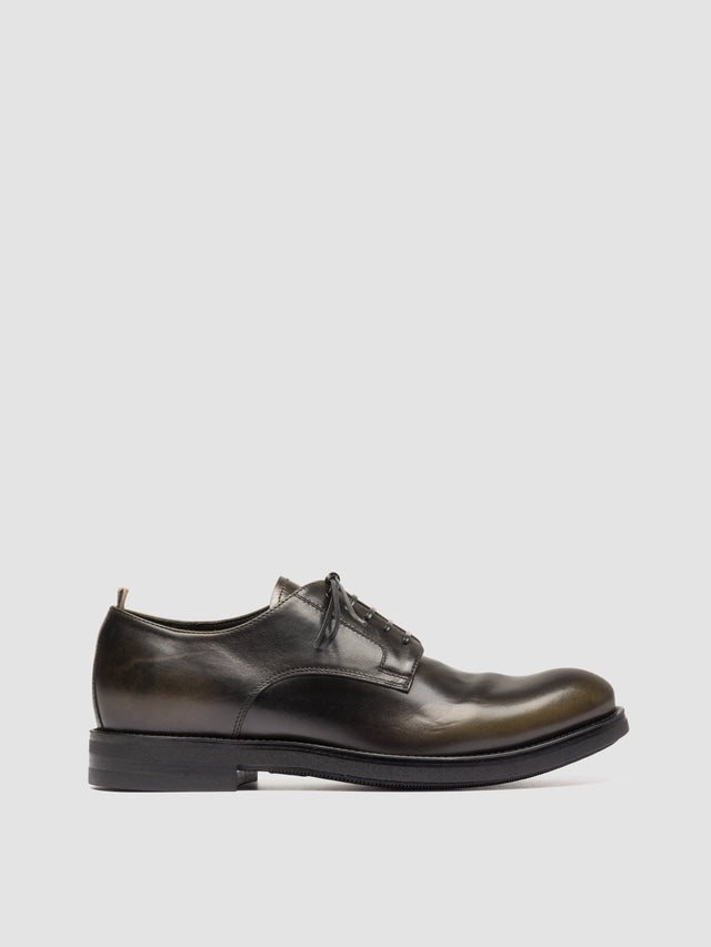 ACADEMIA 001 - Black Leather Derby Shoes