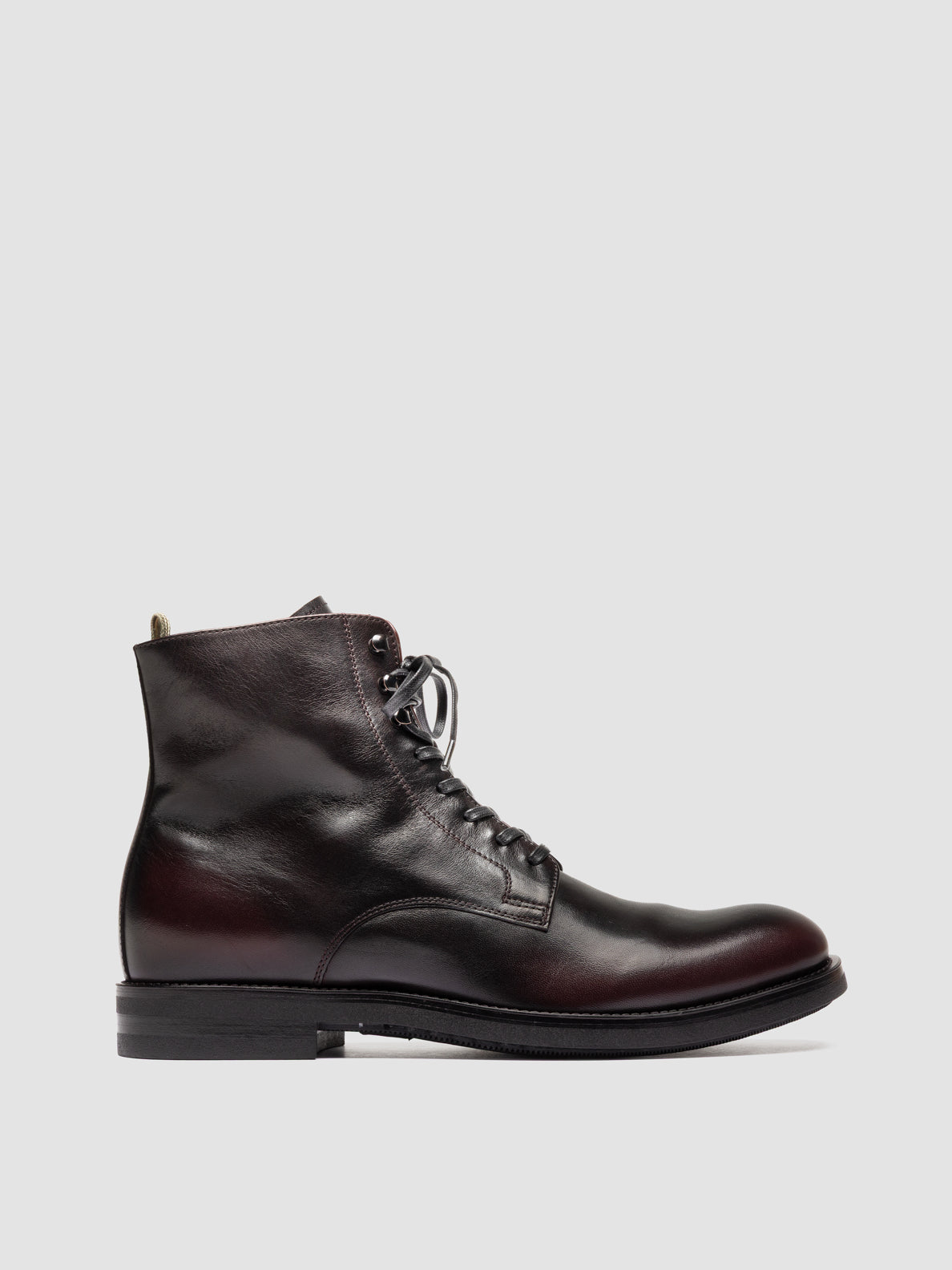 Academia 003 Leather Lace Up Boots