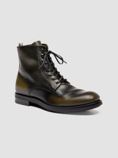 Academia 003 Leather Lace Up Boots