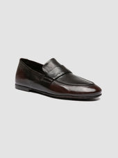 AIRTO DD 001 - Brown Leather Penny Loafers