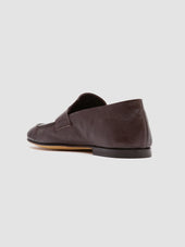 Airto 001 Dark Brown Leather Penny Loafers