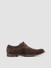 Archive 512 Dark Brown Suede Derby Shoes