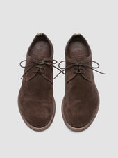Archive 512 Dark Brown Suede Derby Shoes