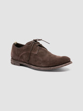 Archive 512 Dark Brown Suede Derby Shoes