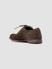 Archive 512 Dark Brown Suede Derby Shoes