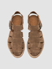 ARCHIVE 521 - Taupe Suede Sandals