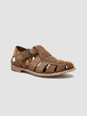 ARCHIVE 521 - Taupe Suede Sandals