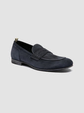 Bilt 001 Grey Suede Penny Loafers