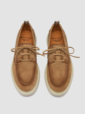 BONES 013 - Camel Suede Boat Shoes