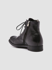 CHRONICLE 004 - Black Leather Ankle Boots