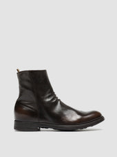 Chronicle 058 Leather Zip Boots
