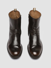 Chronicle 058 Leather Zip Boots