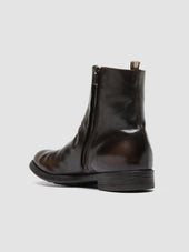 Chronicle 058 Leather Zip Boots