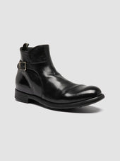 Chronicle 068 Leather Zipped Boots