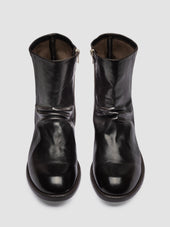 Diary 015 Stretch Leather Zipped Boots