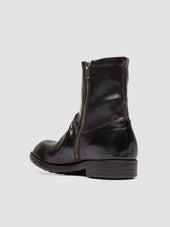 Diary 015 Stretch Leather Zipped Boots
