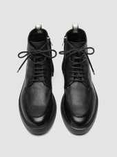 Frame 004 Leather Lace Up Boots