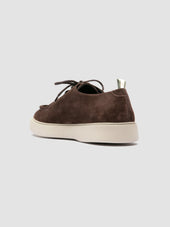 FRAME 011 - Brown Suede Derby Shoes