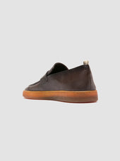 HERBIE 001 - Brown Leather Penny Loafers