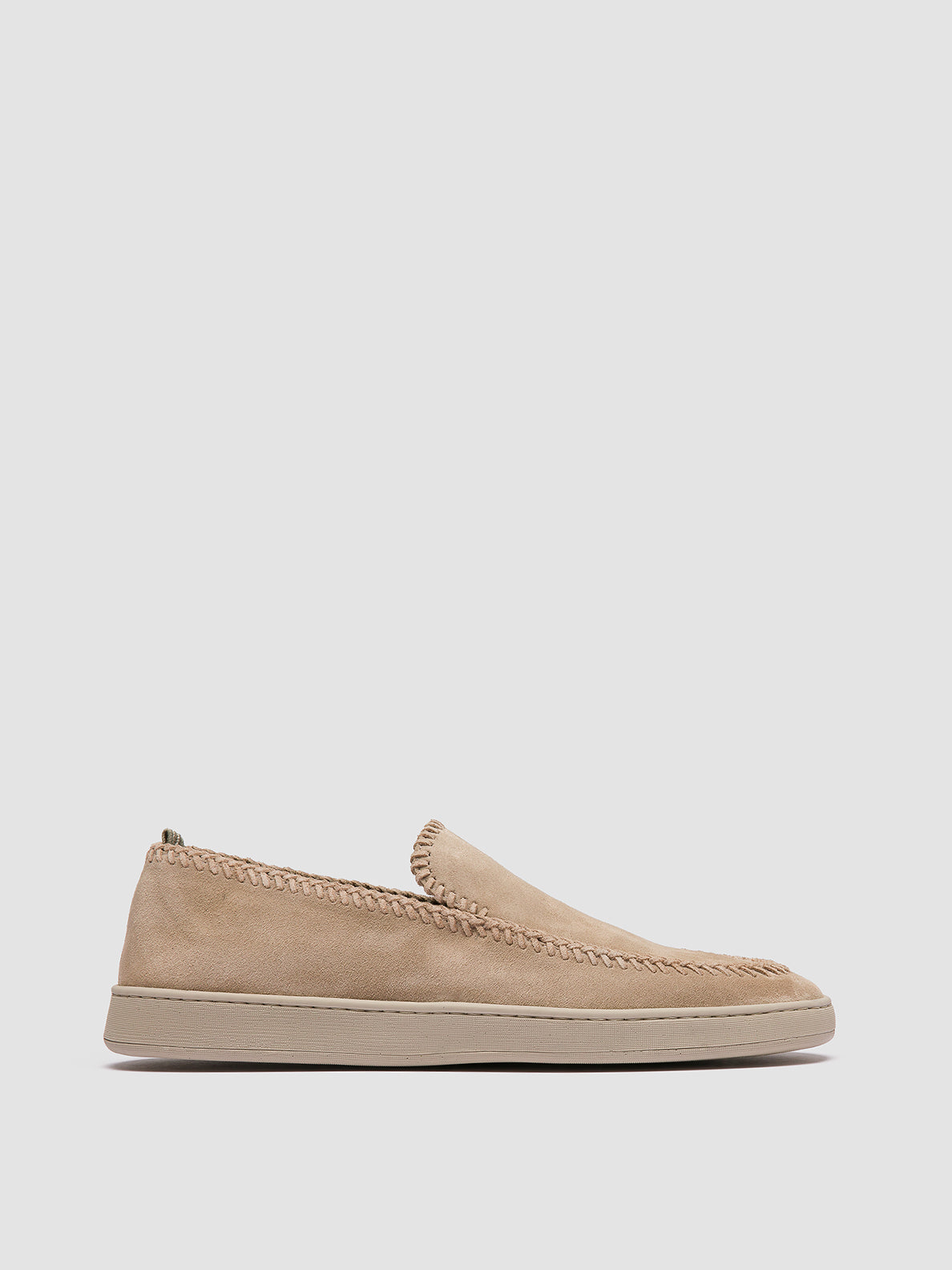 Herbie 011 Beige Suede Penny Loafers