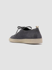 HERBIE 012 - Blue Suede Derby Shoes