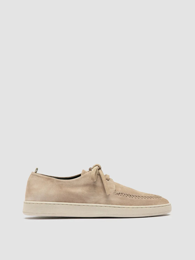 HERBIE 012 - Beige Suede Derby Shoes