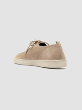HERBIE 012 - Beige Suede Derby Shoes