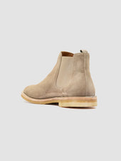 HISTORY 004 - Taupe Suede Chelsea Boots