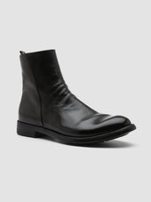 HIVE 010 - Black Leather Boots