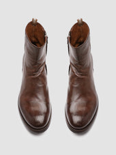 HIVE 010 - Brown Leather Boots