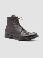 HIVE 016 - Brown Leather Boots