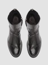 HIVE 036 - Black Leather Ankle Boots