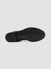 HIVE 036 - Black Leather Ankle Boots