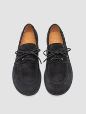 LOVE 001 - Blue Suede Boat Shoes