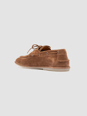 LOVE 001 - Brown Suede Boat Shoes