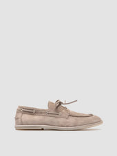 LOVE 001 - Grey Suede Boat Shoes