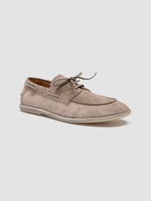 LOVE 001 - Grey Suede Boat Shoes
