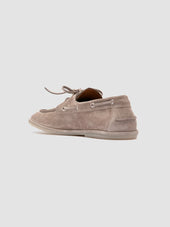 LOVE 001 - Grey Suede Boat Shoes